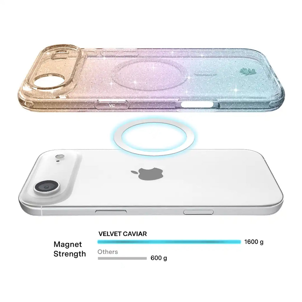 Ombre Stardust Glitter iPhone Case