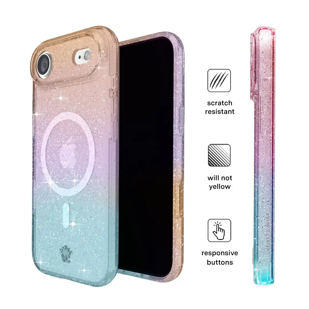 Ombre Stardust Glitter iPhone Case