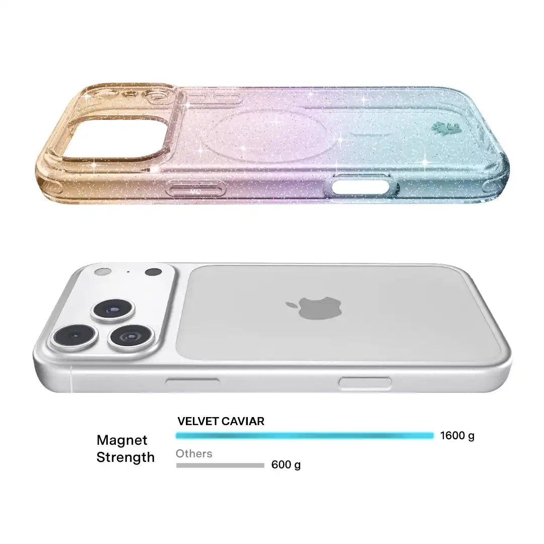 Ombre Stardust Glitter iPhone Case