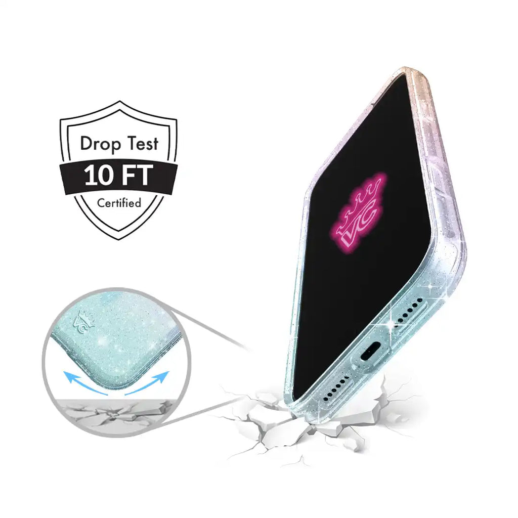 Ombre Stardust Glitter iPhone Case