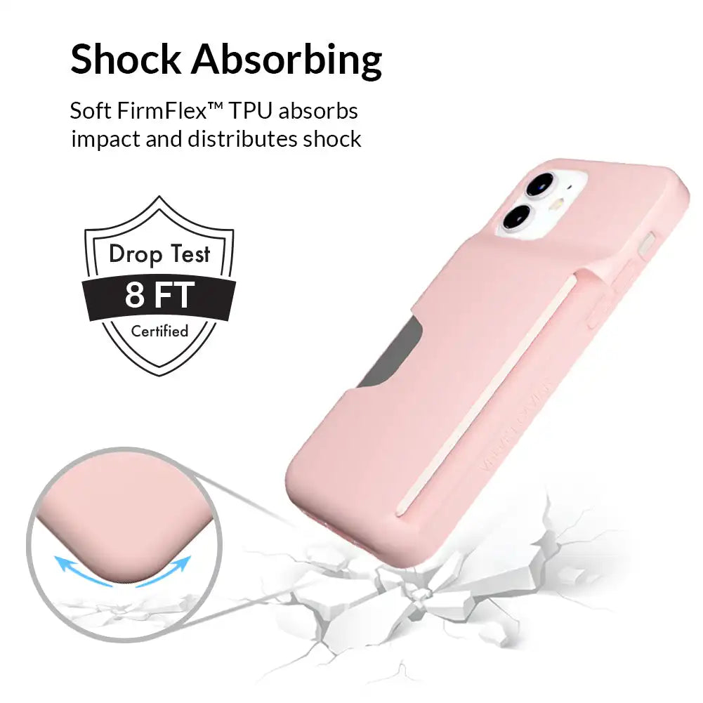 Light Pink iPhone Wallet Case
