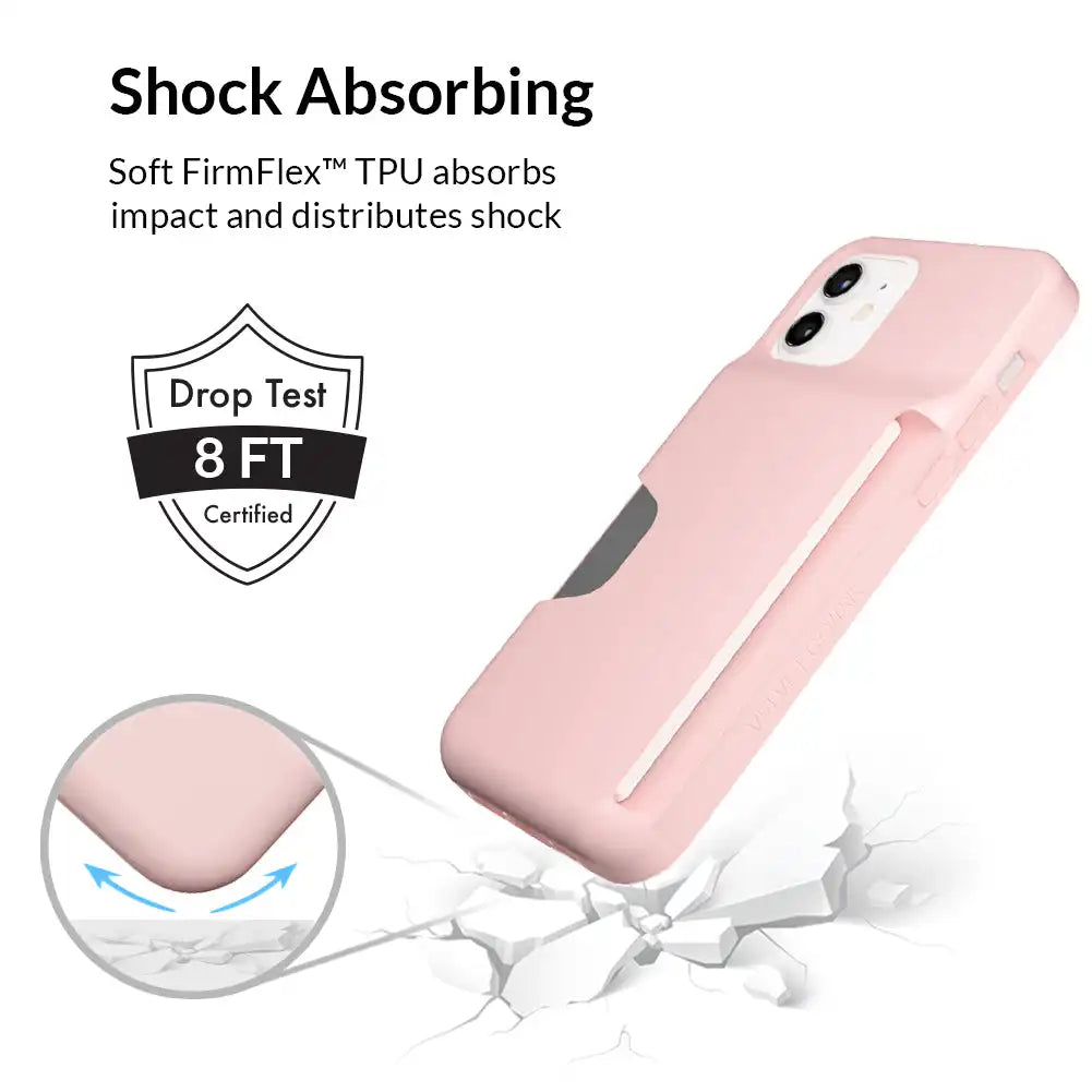 Light Pink iPhone Wallet Case