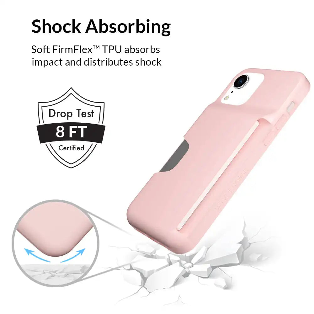 Light Pink iPhone Wallet Case