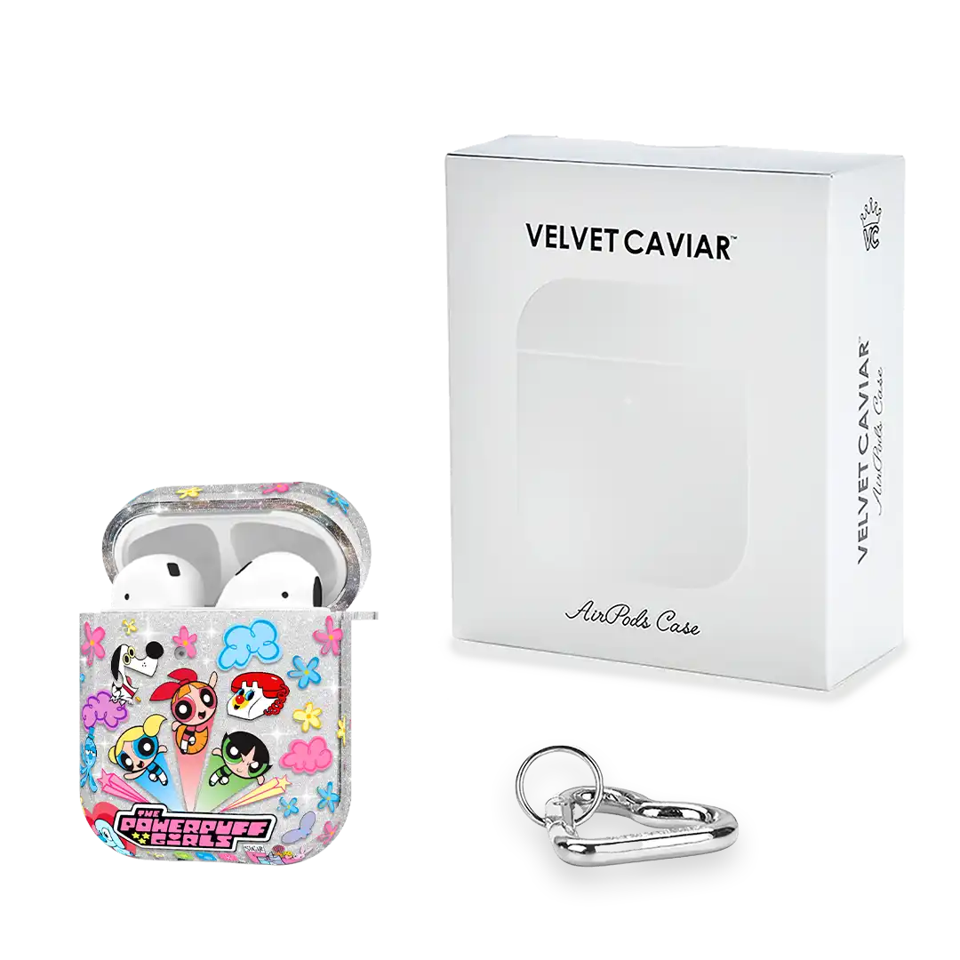 The Powerpuff Girls Girl Power Glitter AirPod Case