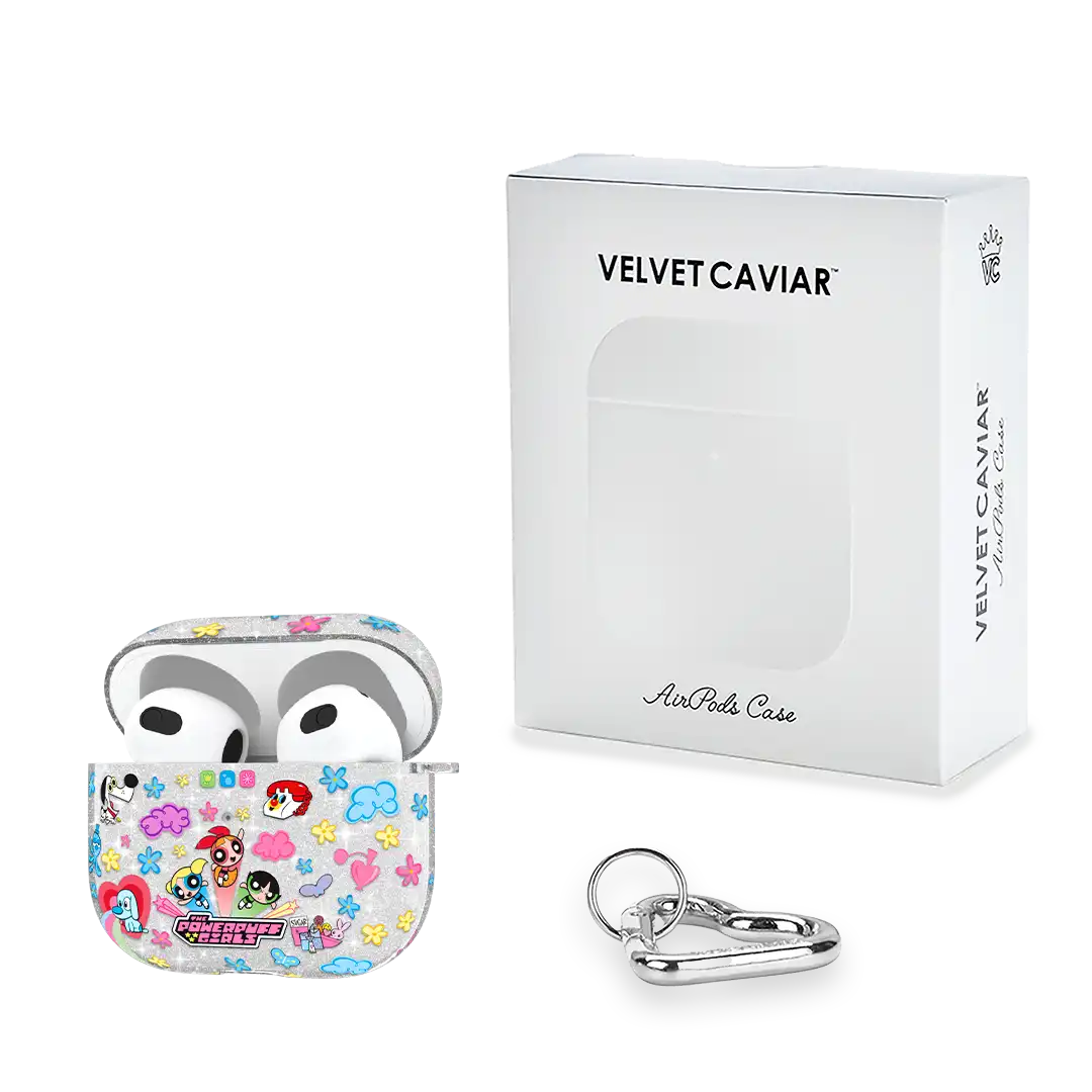 The Powerpuff Girls Girl Power Glitter AirPod Case