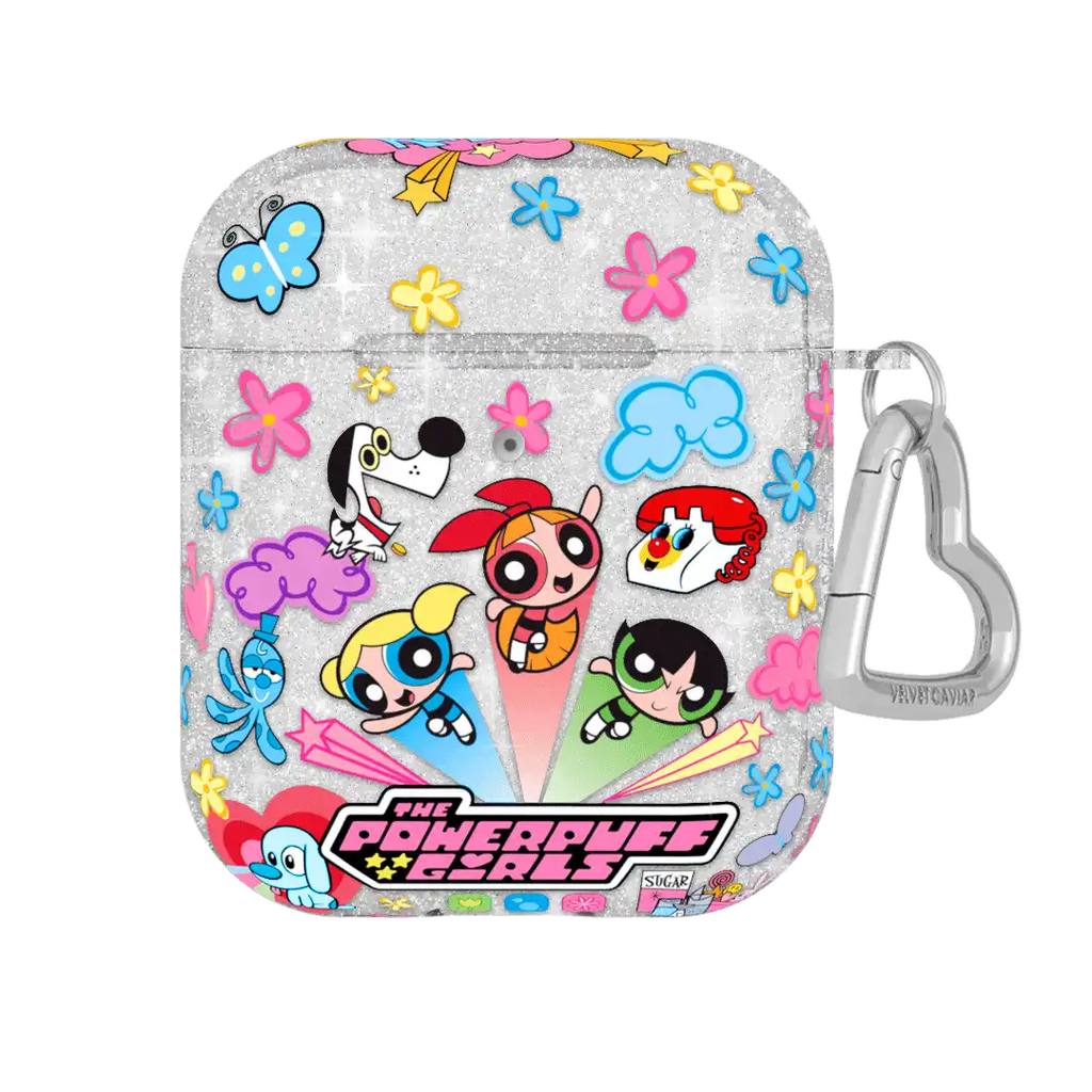 The Powerpuff Girls Girl Power Glitter AirPod Case
