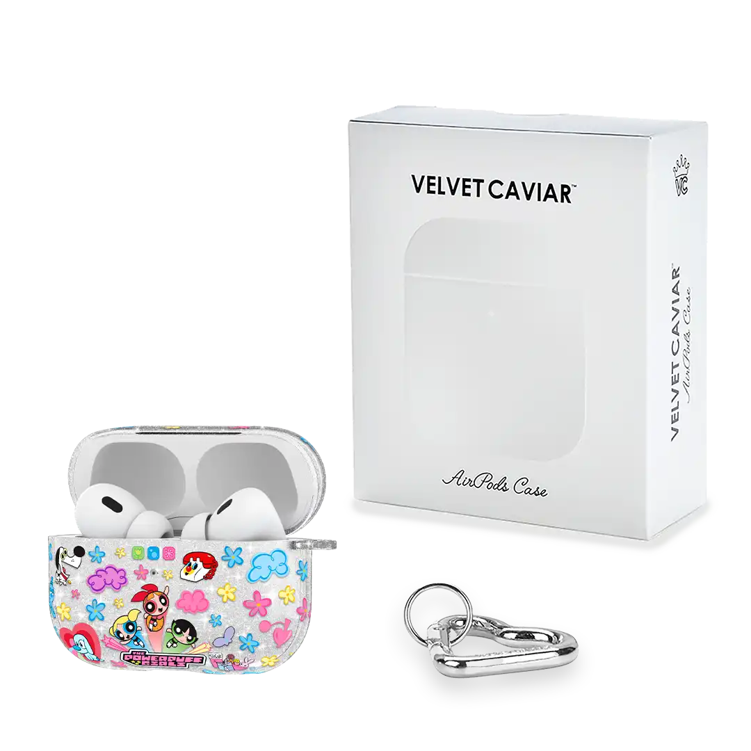 The Powerpuff Girls Girl Power Glitter AirPod Case
