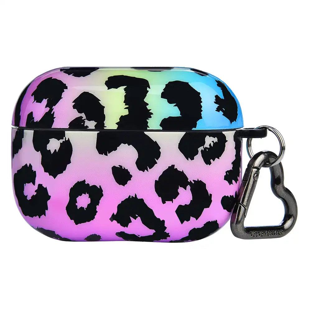 Rainbow Leopard AirPods Case