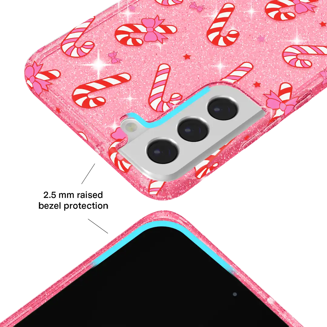 Pink Peppermint Princess Samsung Case