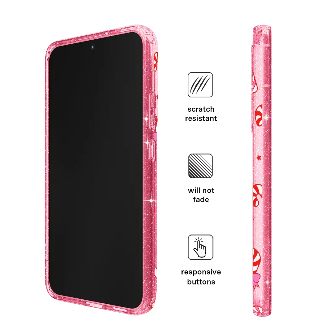 Pink Peppermint Princess Samsung Case