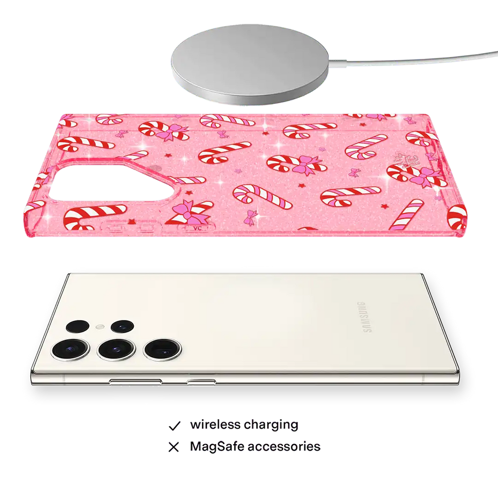 Pink Peppermint Princess Samsung Case