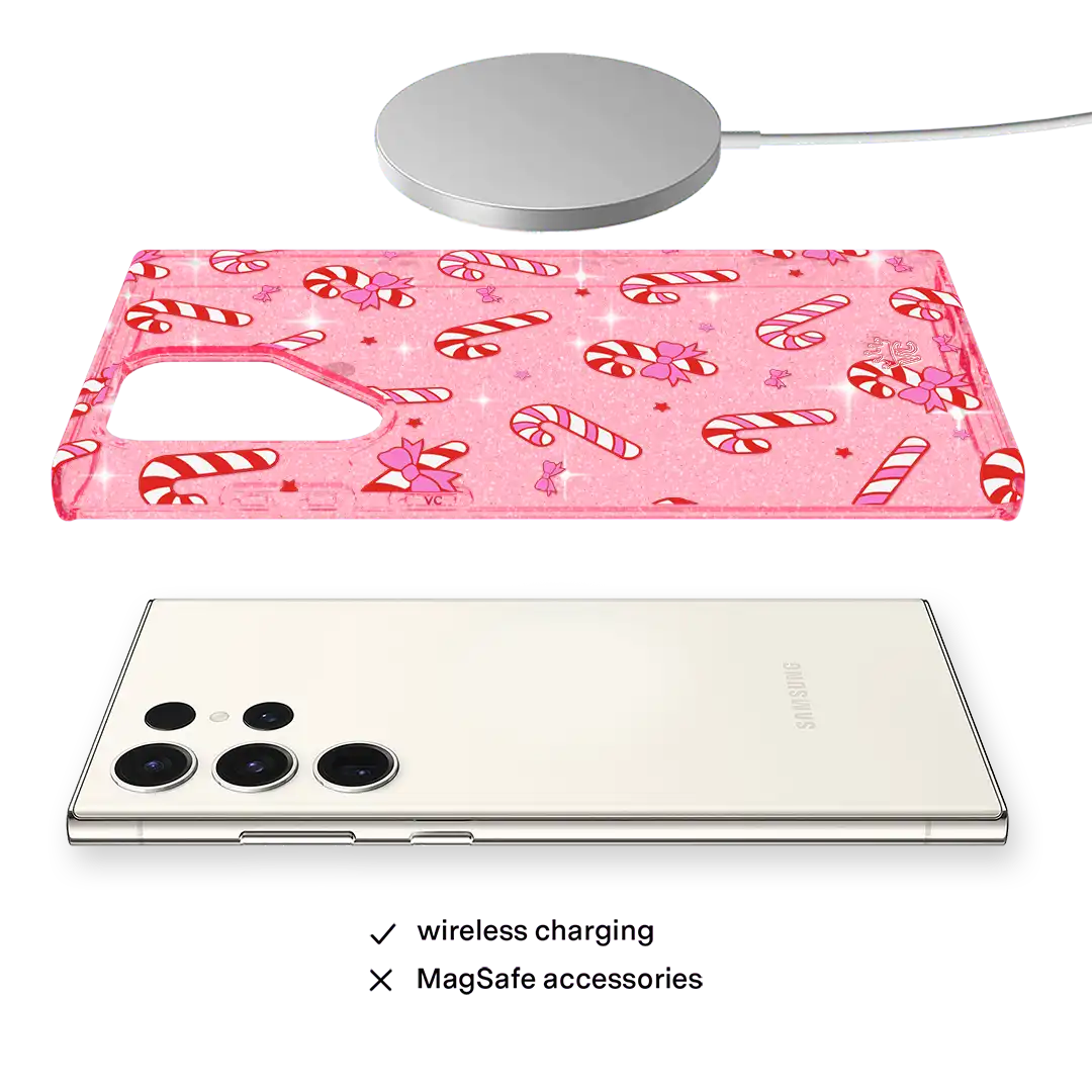 Pink Peppermint Princess Samsung Case