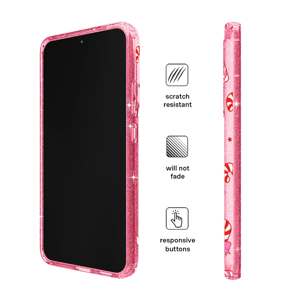 Pink Peppermint Princess Samsung Case