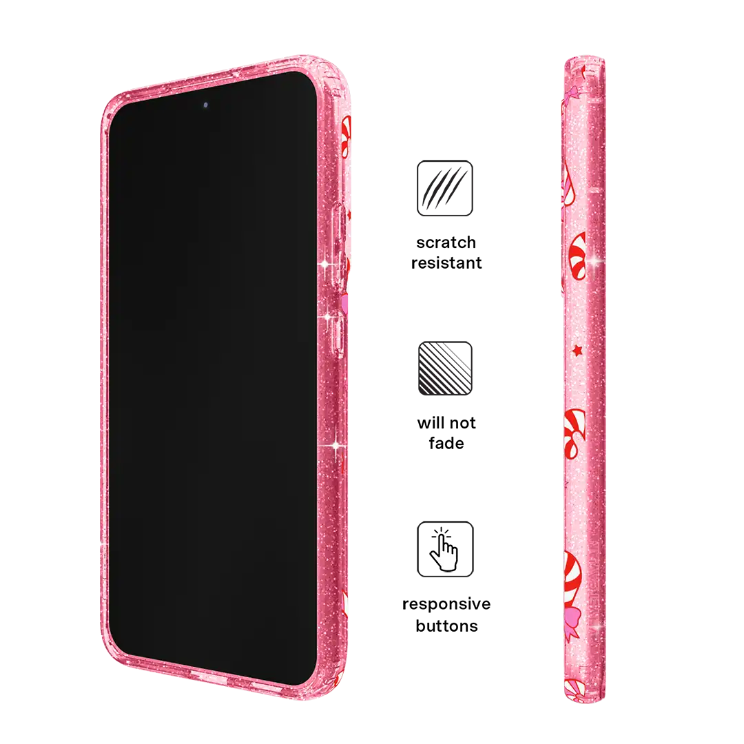Pink Peppermint Princess Samsung Case
