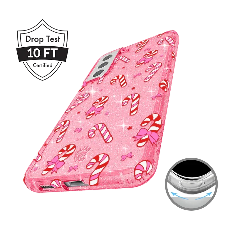 Pink Peppermint Princess Samsung Case