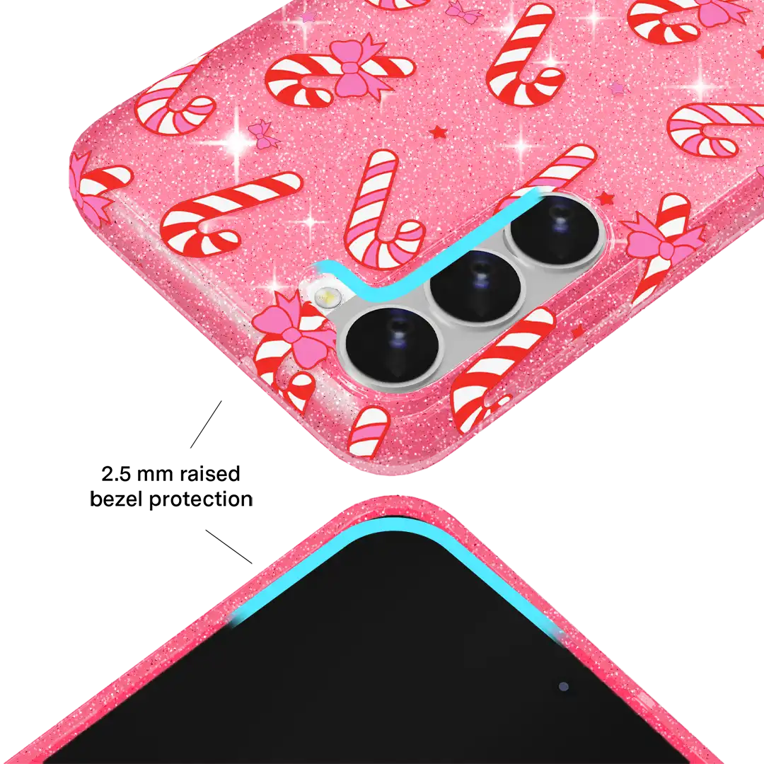 Pink Peppermint Princess Samsung Case