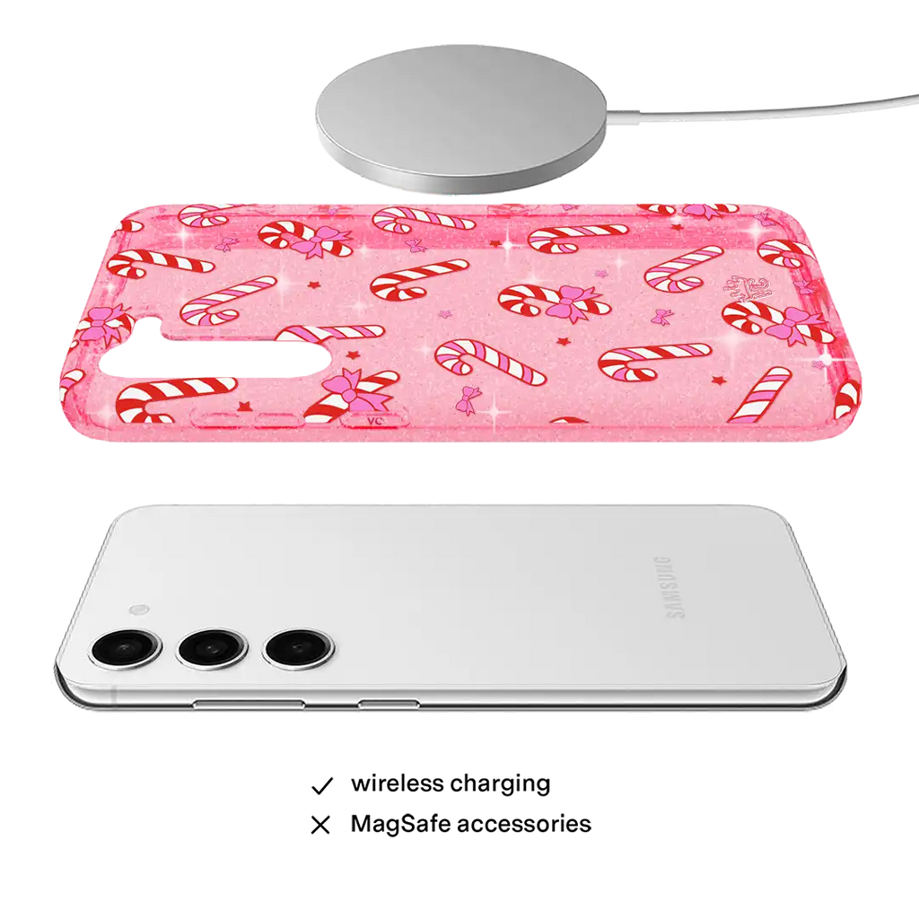 Pink Peppermint Princess Samsung Case