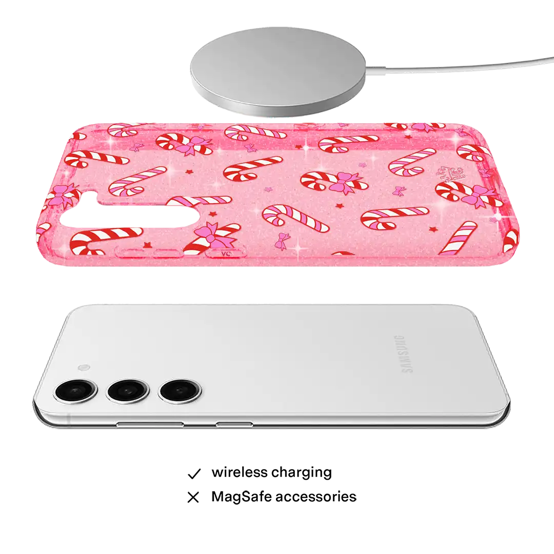 Pink Peppermint Princess Samsung Case