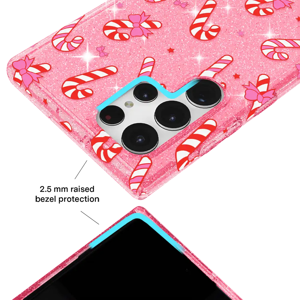 Pink Peppermint Princess Samsung Case