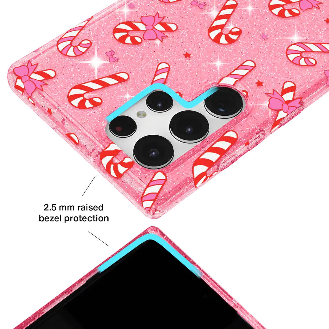 Pink Peppermint Princess Samsung Case
