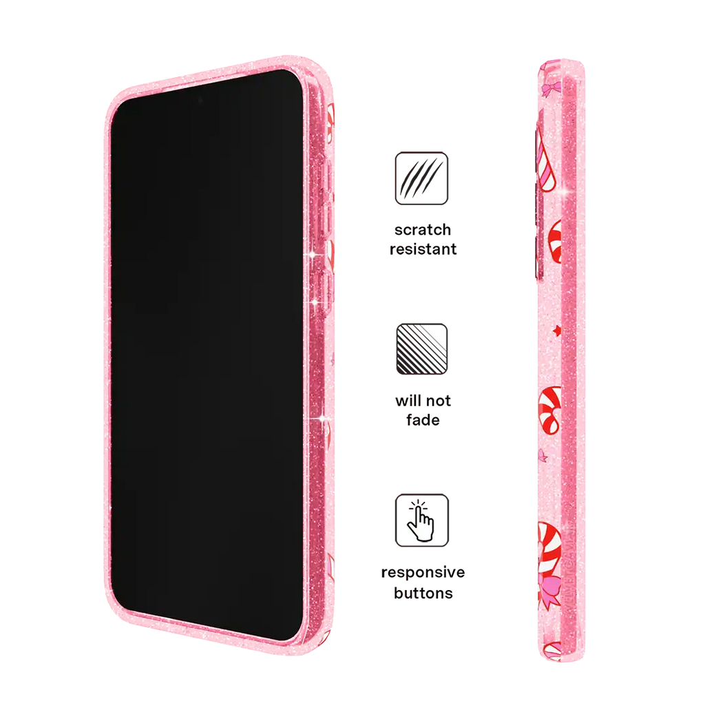 Pink Peppermint Princess Samsung Case