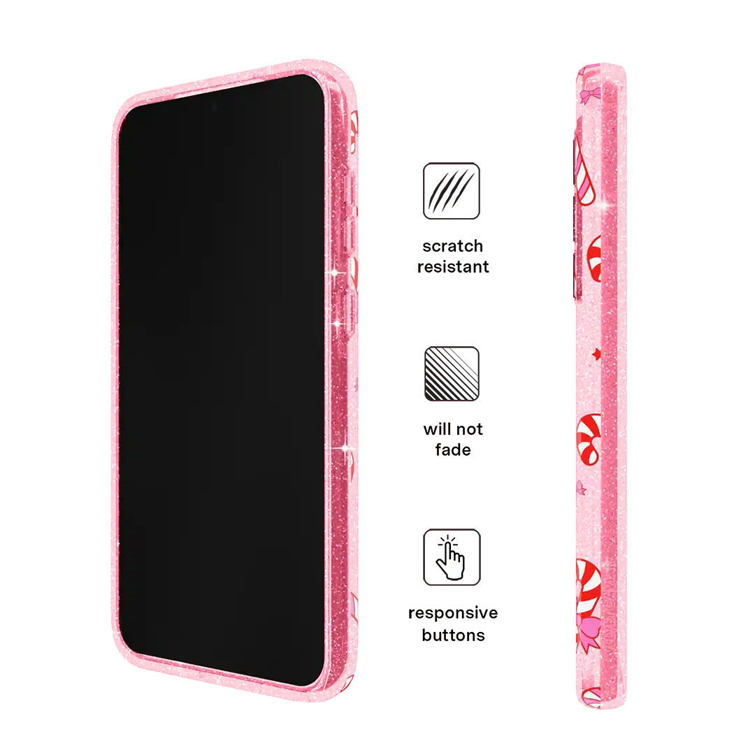 Pink Peppermint Princess Samsung Case