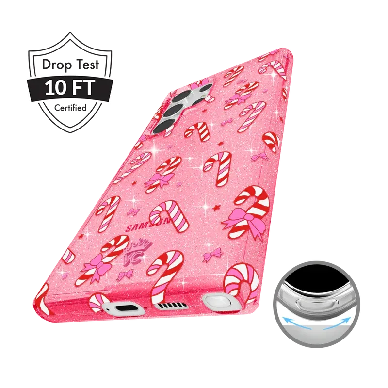 Pink Peppermint Princess Samsung Case