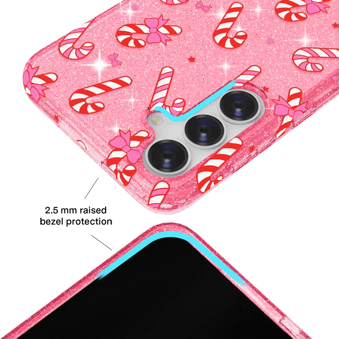 Pink Peppermint Princess Samsung Case