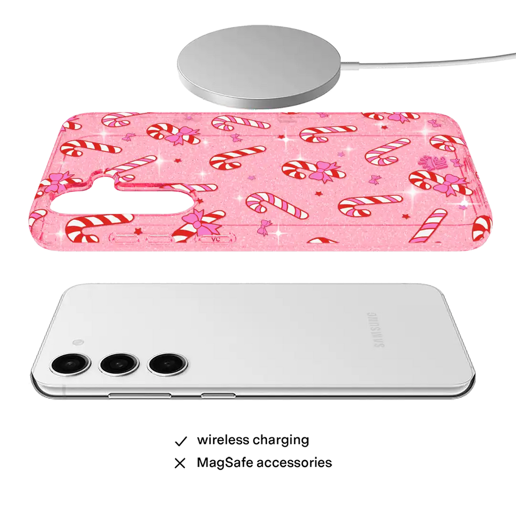 Pink Peppermint Princess Samsung Case