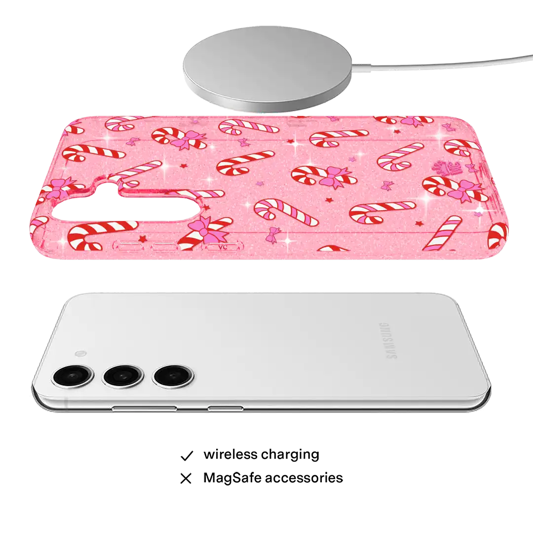 Pink Peppermint Princess Samsung Case