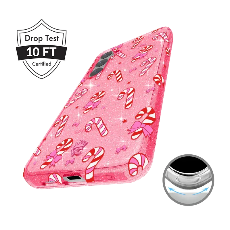 Pink Peppermint Princess Samsung Case
