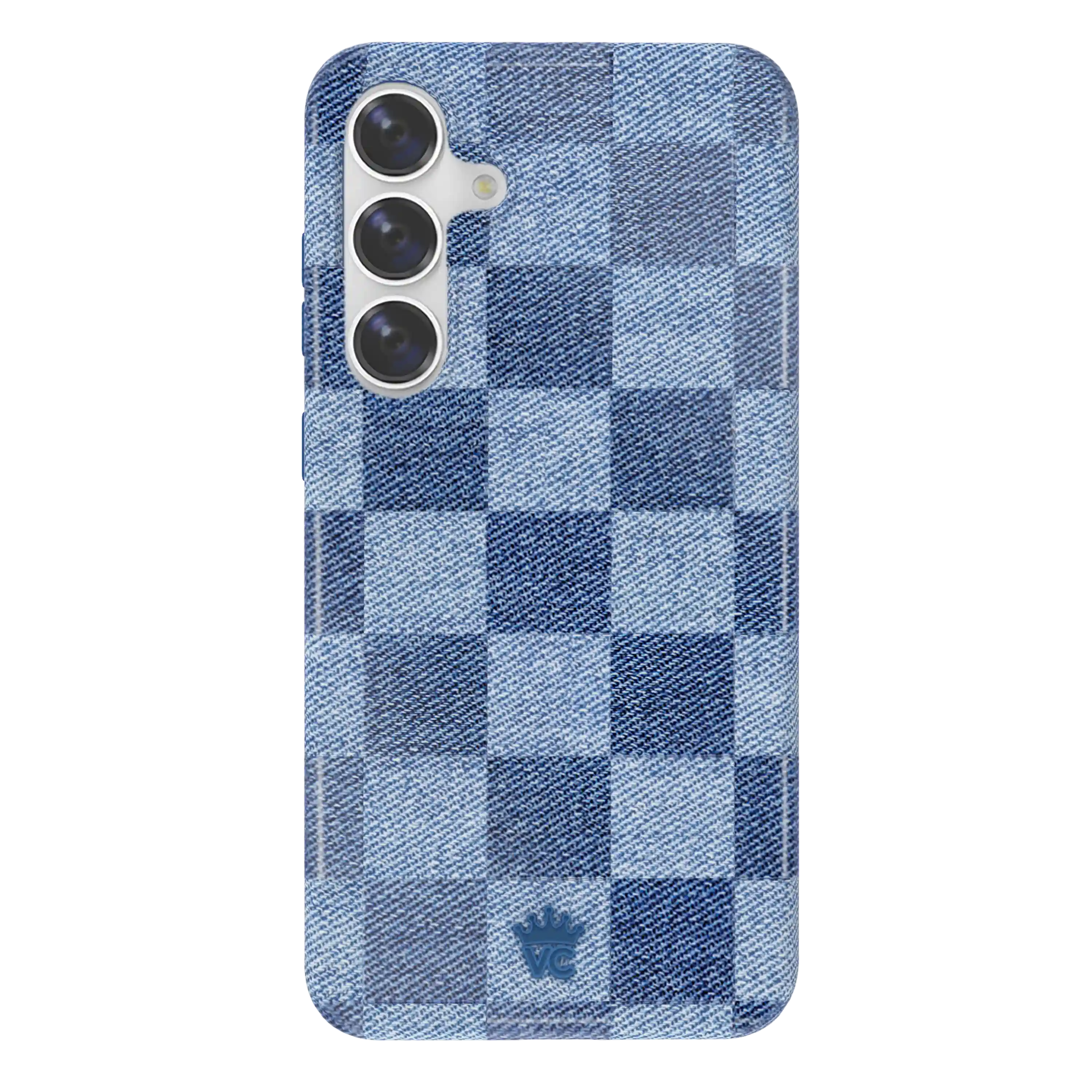 Denim Vibe Checkered Samsung Case