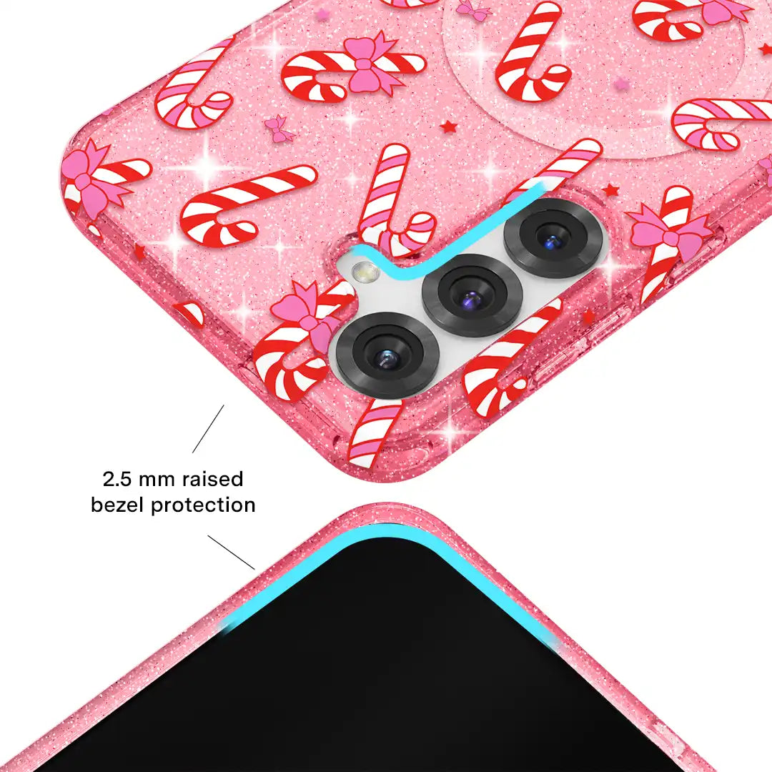Pink Peppermint Princess Samsung Case