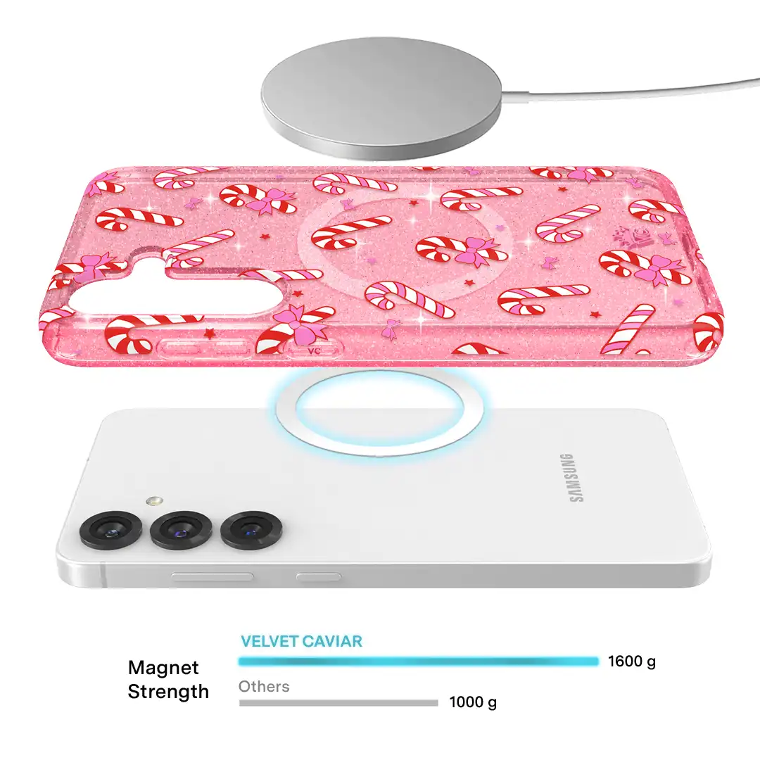 Pink Peppermint Princess Samsung Case