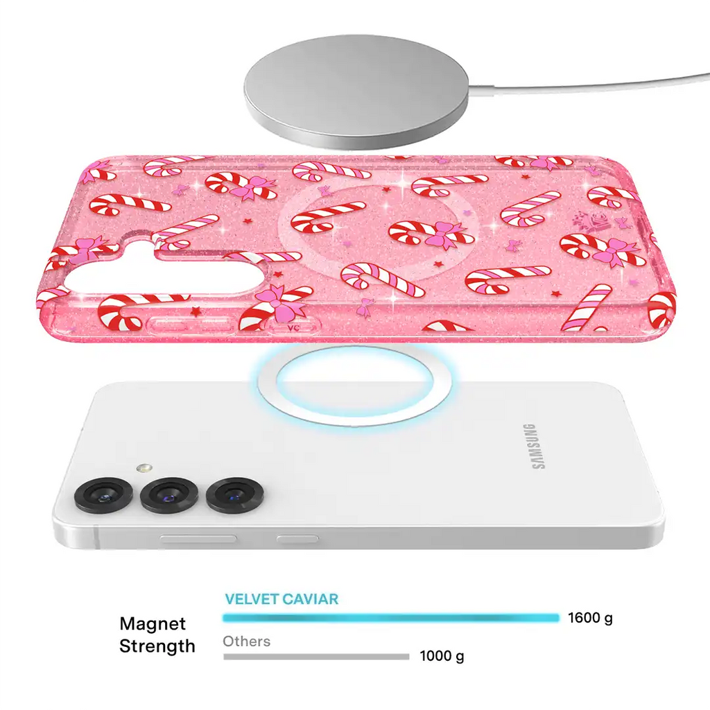 Pink Peppermint Princess Samsung Case