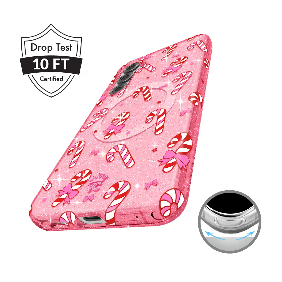 Pink Peppermint Princess Samsung Case