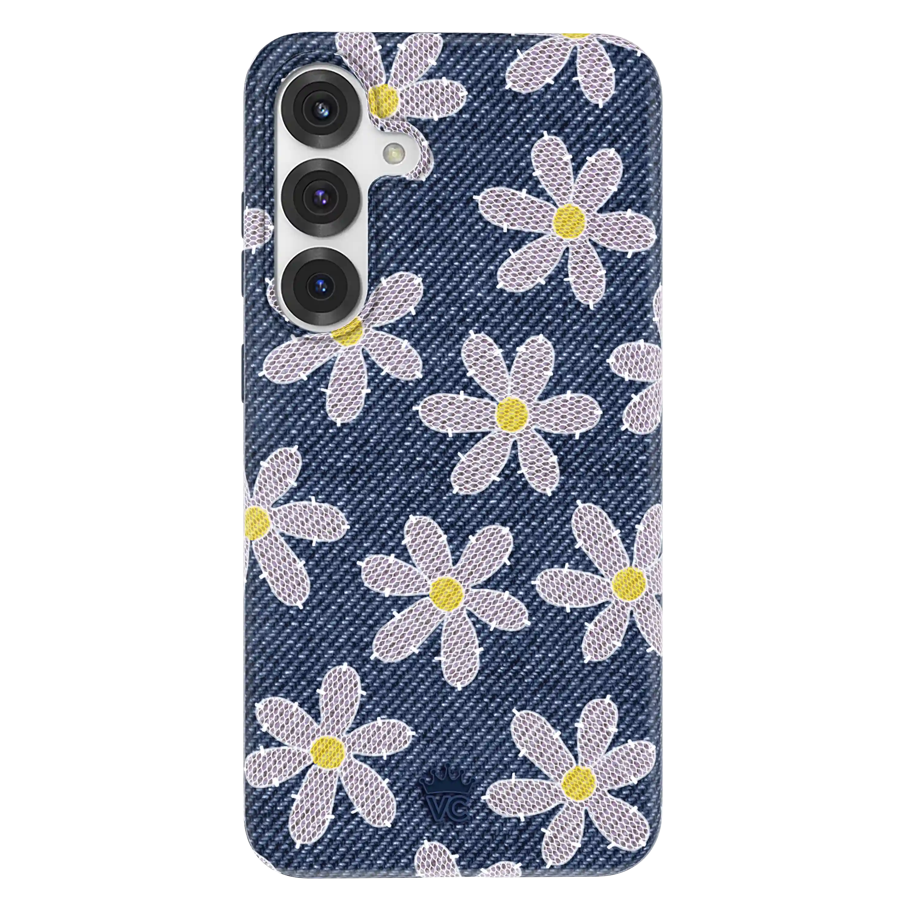 Denim Daisy Samsung Case
