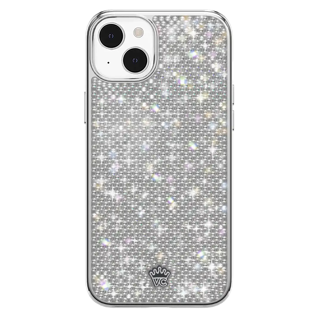 Chrome Caviar Crystals iPhone Case