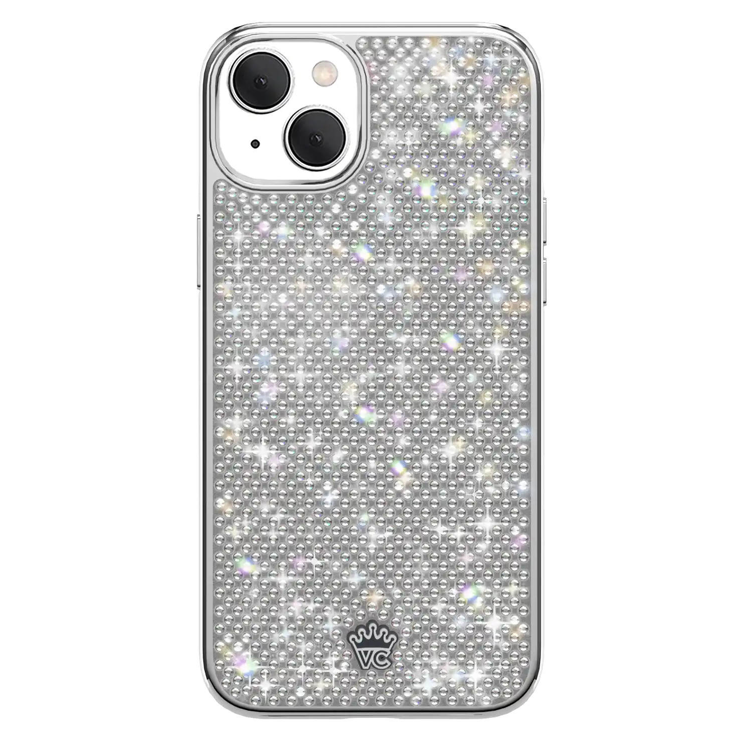 Chrome Caviar Crystals iPhone Case