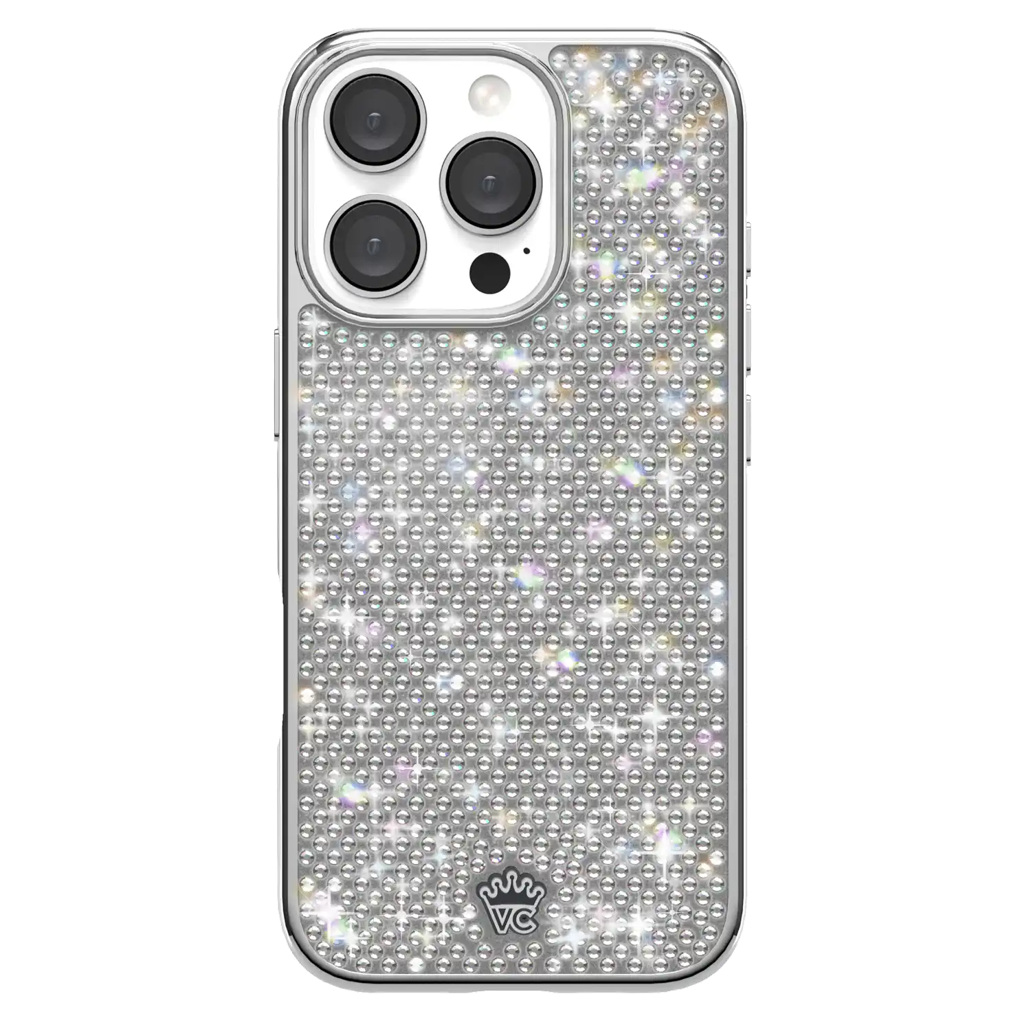 Chrome Caviar Crystals iPhone Case