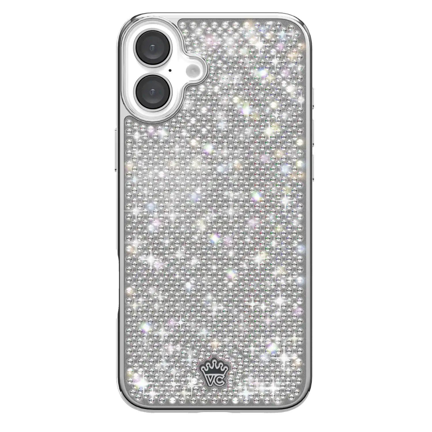 Chrome Caviar Crystals iPhone Case