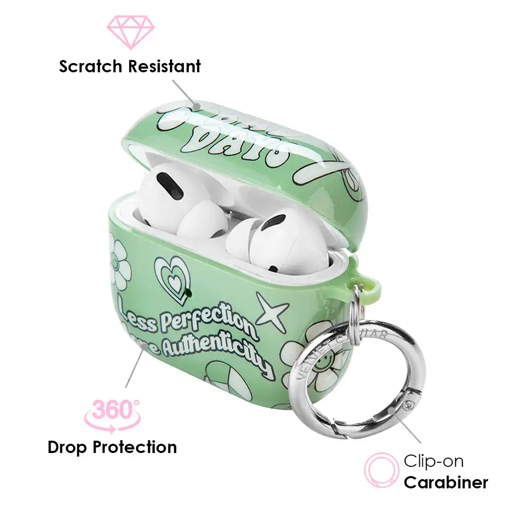 Good Vibes Matcha AirPod Case