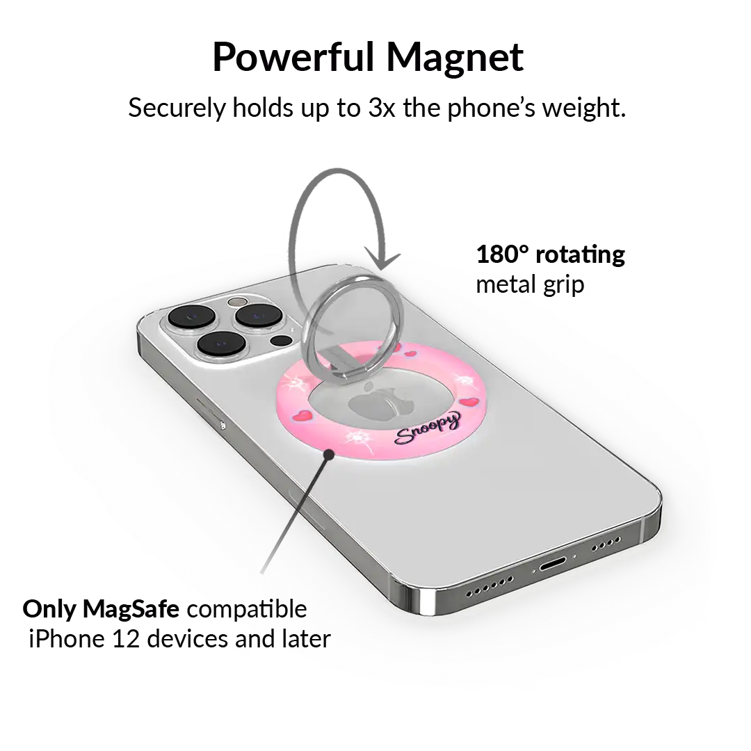 Snoopy Be Mine MagSafe Grip Ring