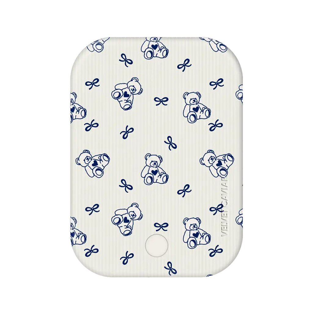 Preppy Teddy Portable MagSafe Charger Power Pack